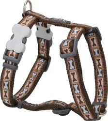 רד דינגו רתמה לכלב XL חום עצמות 1 יחידות