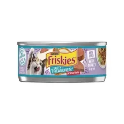 פריסקיז Tasty Treasures שימורים לחתל נתחי הודו וכב 156 גרם