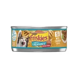 פריסקיז Tasty Treasures לחתול נתחי עוף וכבד 156 גרם