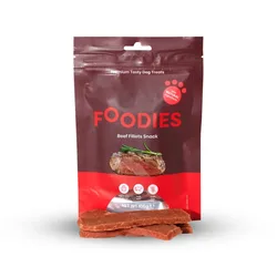 חטיף FOODIES פילה בקר 100 גרם