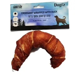 עצם קרואסון עטוף ברווז 5" 1 יחידות