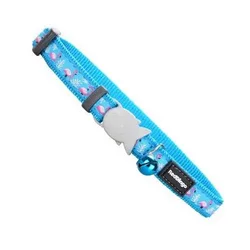 רד דינגו קולר לחתול טורקיז פלמינגו 1 יחידות